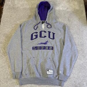 Colosseum GCU Lopes Gray Hoodie Large Grand Canyon University Pullover